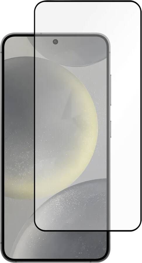 Just in Case Full Cover Tempered Glass voor Samsung S24 Smartphone screenprotector