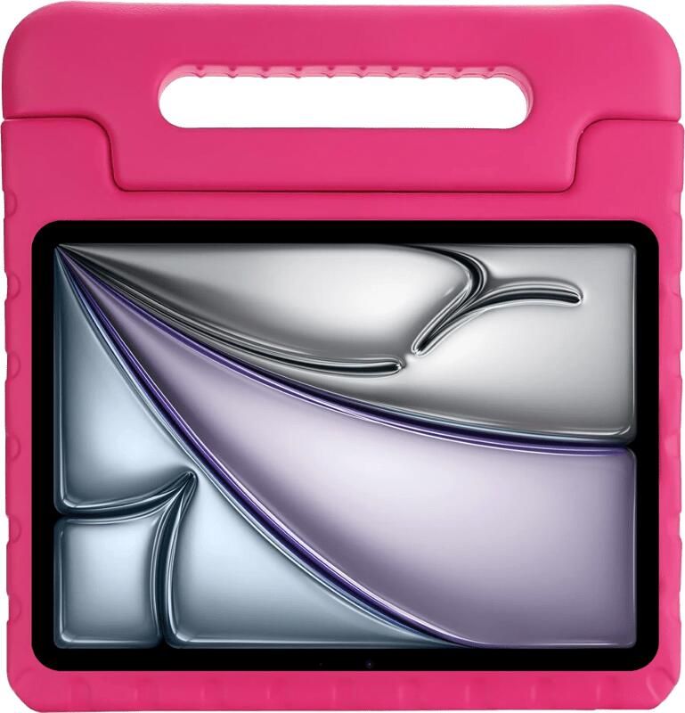 Just in case Apple iPad Air 11 inch (2026 2025 2024) Kids Cover Roze