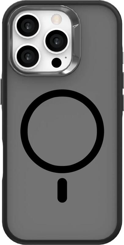 Just in case Apple iPhone 16 Pro Back Cover met MagSafe en Valbescherming Zwart