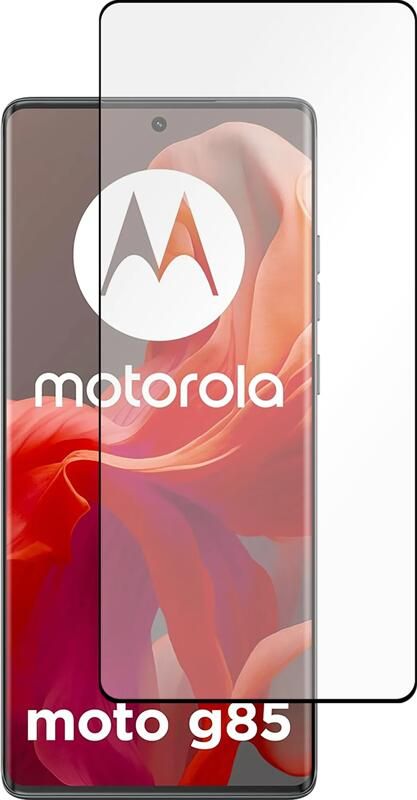 Just in case Full Cover Motorola Moto G85 Screenprotector Zwart
