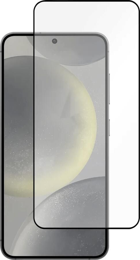 Just in Case Full Cover Tempered Glass voor Samsung S24 Smartphone screenprotector
