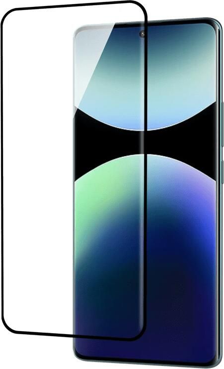 Just in case Full Cover Xiaomi Redmi Note 14 Pro+ 4G 5G Screenprotector Zwart