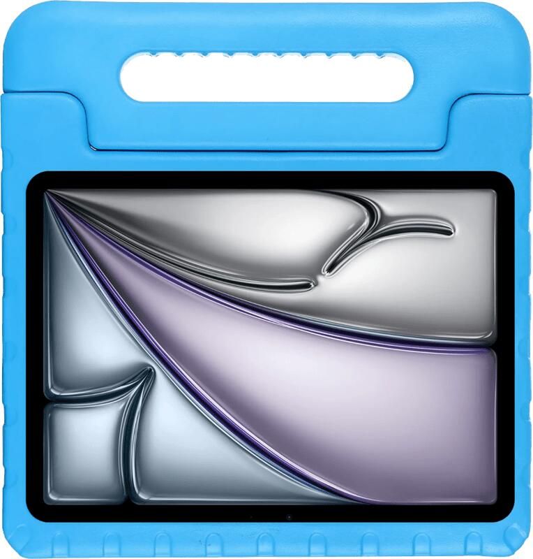 Just in case iPad Air (2026 2025 2024) Kids Cover Blauw