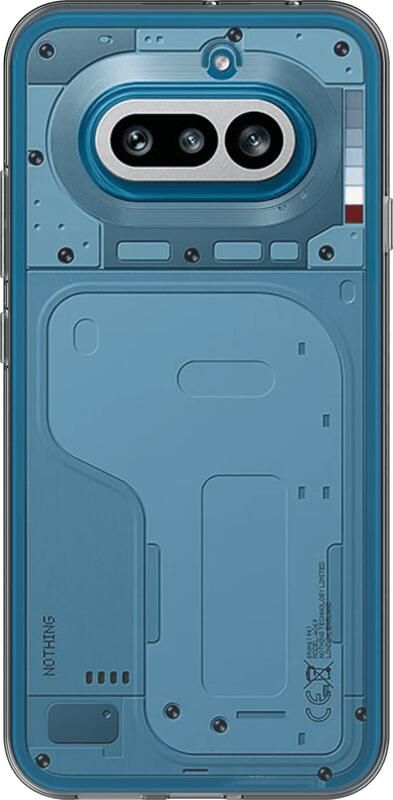 Just in case KickLite Nothing Phone (4a) Back Cover Transparant