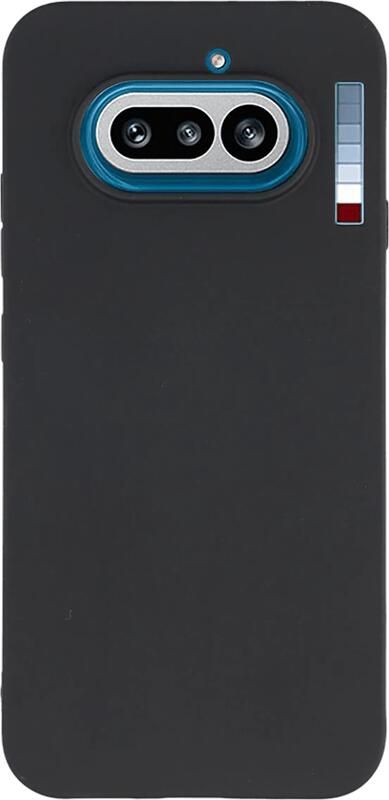 Just in case KickLite Nothing Phone (4a) Back Cover Zwart