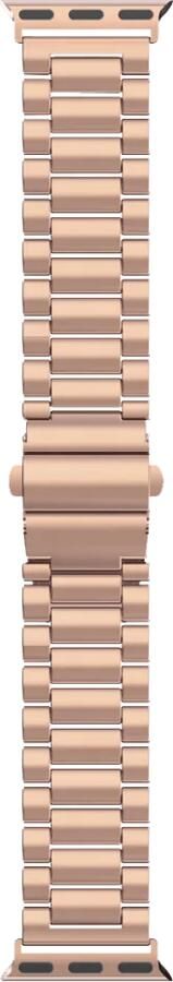 Just in case Rvs Bandje Roségoud voor Apple Watch 40 41 42 mm