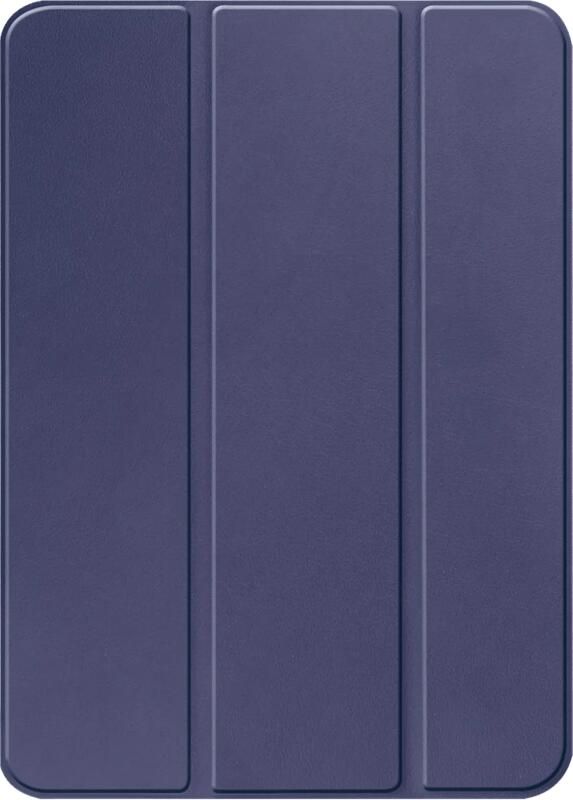 Just in case Smart Tri-Fold Apple iPad (2025 2022) Book Case Blauw