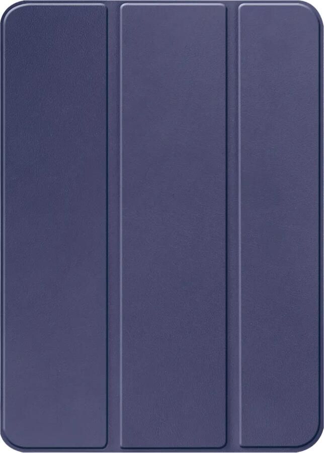 Just in case Smart Tri-Fold Apple iPad (2025 2022) Book Case Blauw