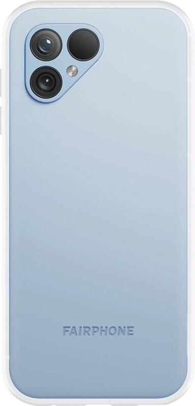 Just in case Soft Design Fairphone 5 Back Cover Transparant