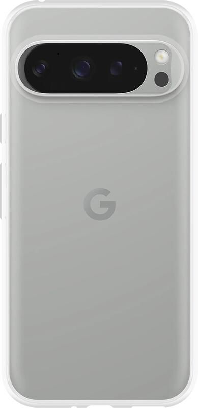 Just in case Soft Design Google Pixel 9 9 Pro Back Cover Transparant
