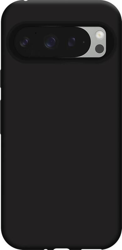 Just in case Soft Design Google Pixel 9 9 Pro Back Cover Zwart