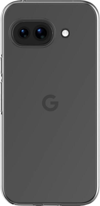 Just in case Soft Design Google Pixel 9a Back Cover Transparant