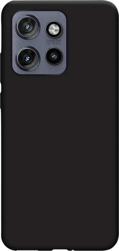 Just in case Soft Design Motorola Edge 50 Neo Back Cover Zwart