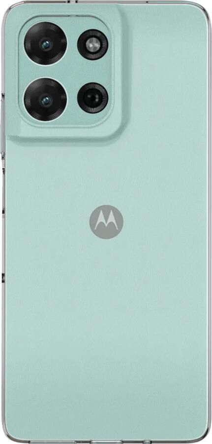 Just in case Soft Design Motorola Moto G15 G15 Power Back Cover Transparant