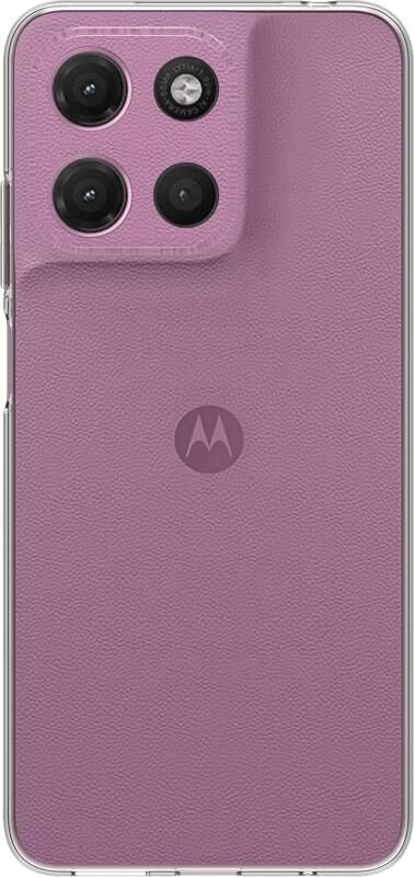 Just in case Soft Design Motorola Moto G17 G17 Power Back Cover Transparant