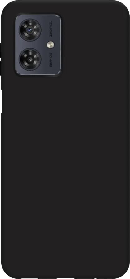 Just in case Soft Design Motorola Moto G54 5G Back Cover Zwart