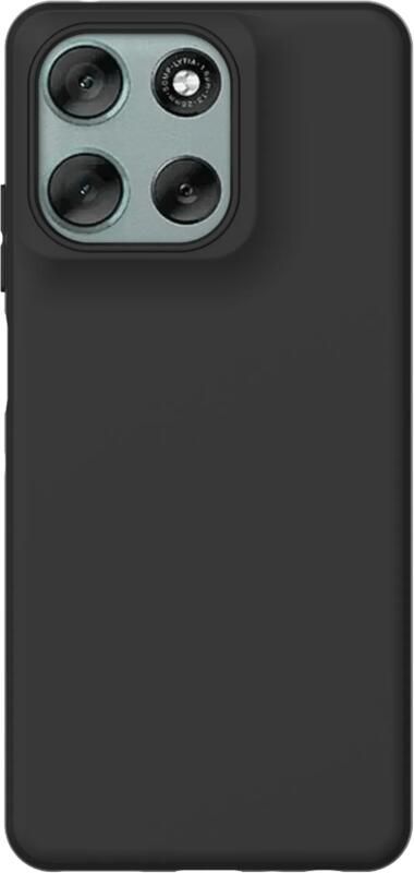 Just in case Soft Design Motorola Moto G56 Back Cover Zwart