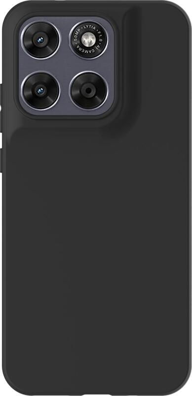 Just in case Soft Design Motorola Moto G67 G77 Back Cover Zwart