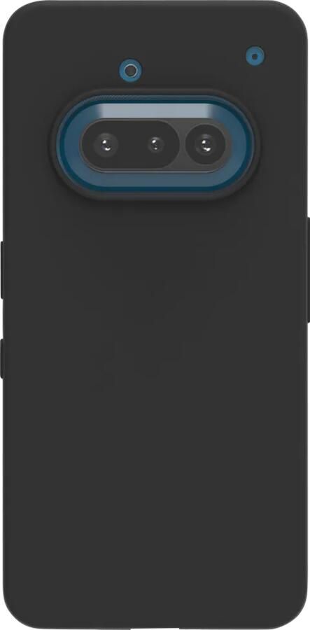 Just in case Soft Design Nothing Phone (3a) Back Cover Zwart