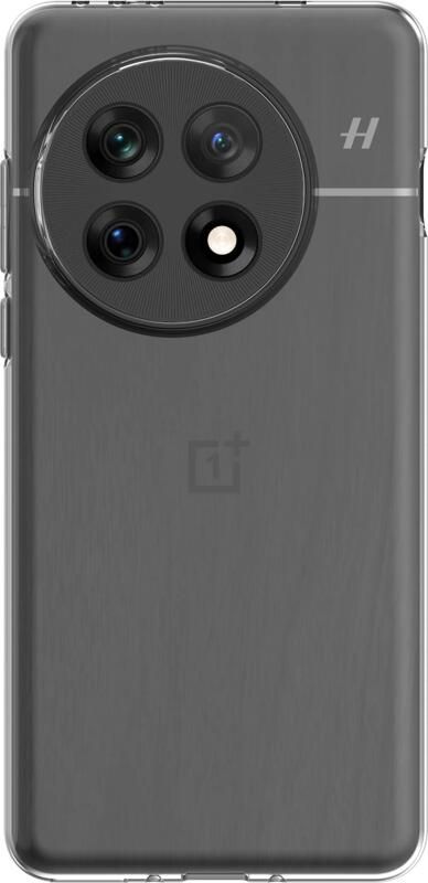 Just in case Soft Design OnePlus 13R Back Cover Transparant