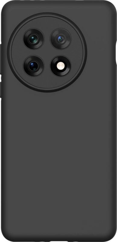 Just in case Soft Design OnePlus 13R Back Cover Zwart