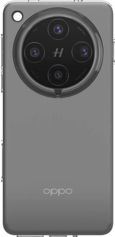 Just in case Soft Design Oppo Find X8 Pro Back Cover Transparant