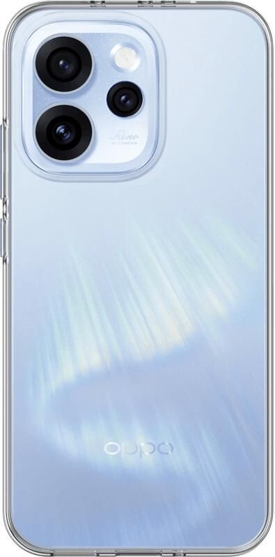 Just in case Soft Design OPPO Reno15 Back Cover Transparant