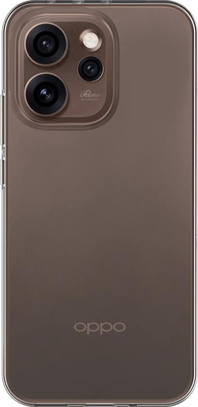 Just in case Soft Design OPPO Reno15 Pro Back Cover Transparant