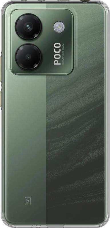 Just in case Soft Design POCO M7 Pro Back Cover Transparant