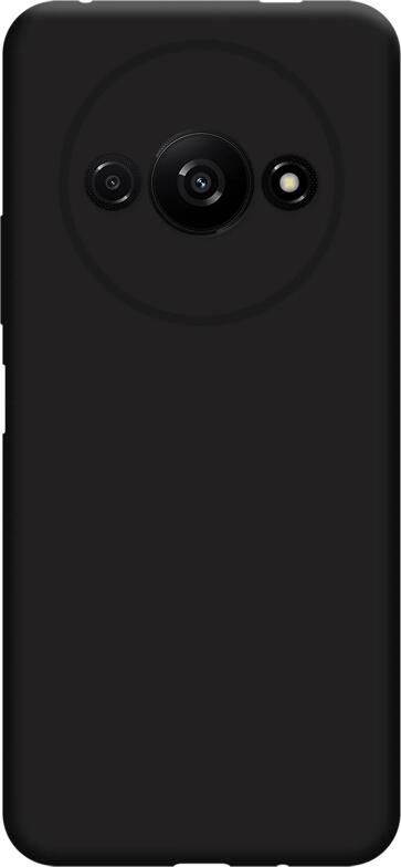 Just in case Soft Design Redmi A3 Back Cover Zwart