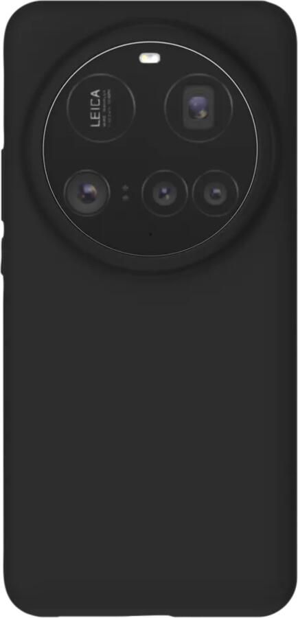 Just in case Soft Design Xiaomi 15 Ultra Back Cover Zwart