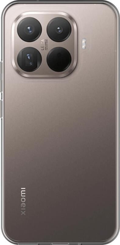 Just in case Soft Design Xiaomi 15T Pro Back Cover Transparant