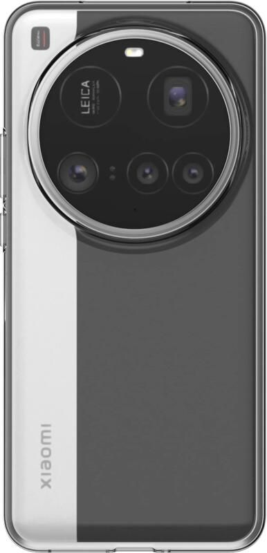 Just in case Soft Design Xiaomi 17 Ultra Back Cover Transparant