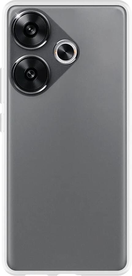 Just in case Soft Design Xiaomi Poco F6 Back Cover Transparant