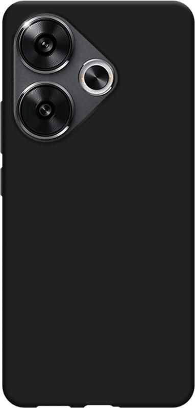 Just in case Soft Design Xiaomi Poco F6 Back Cover Zwart