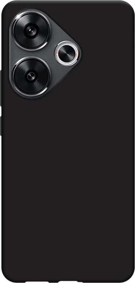 Just in case Soft Design Xiaomi Poco F6 Back Cover Zwart