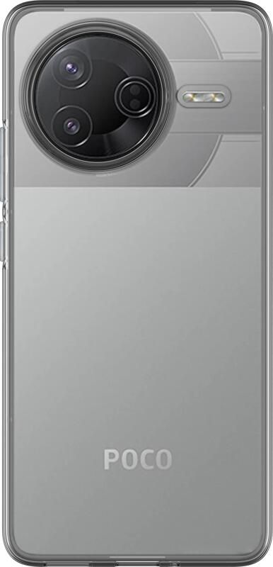 Just in case Soft Design Xiaomi Poco F7 Pro Back Cover Transparant