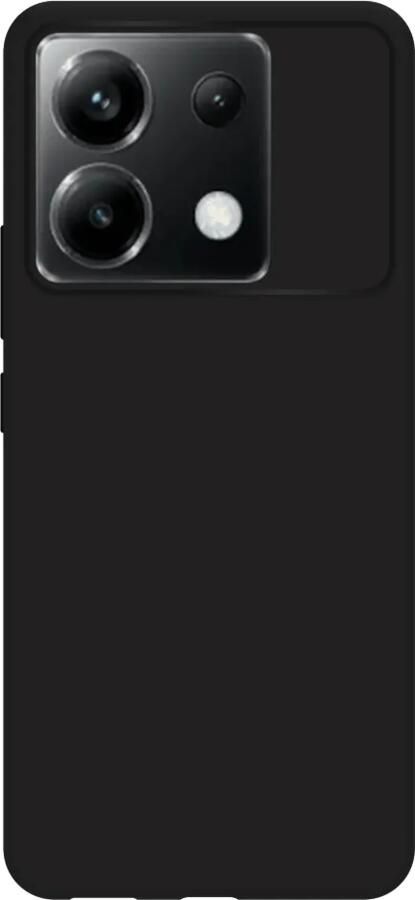 Just in case Soft Design Xiaomi Poco X6 Back Cover Zwart