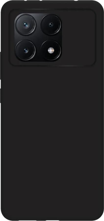 Just in case Soft Design Xiaomi Poco X6 Pro Back Cover Zwart