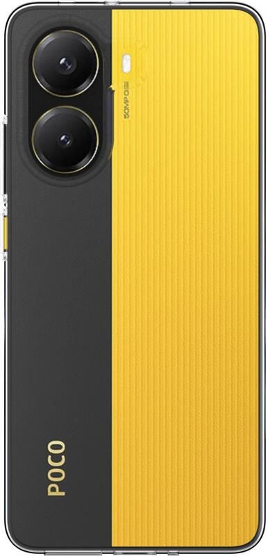 Just in case Soft Design Xiaomi Poco X7 Pro Back Cover Transparant