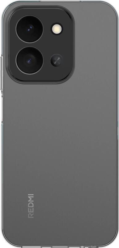 Just in case Soft Design Xiaomi Redmi 15C Back Cover Transparant