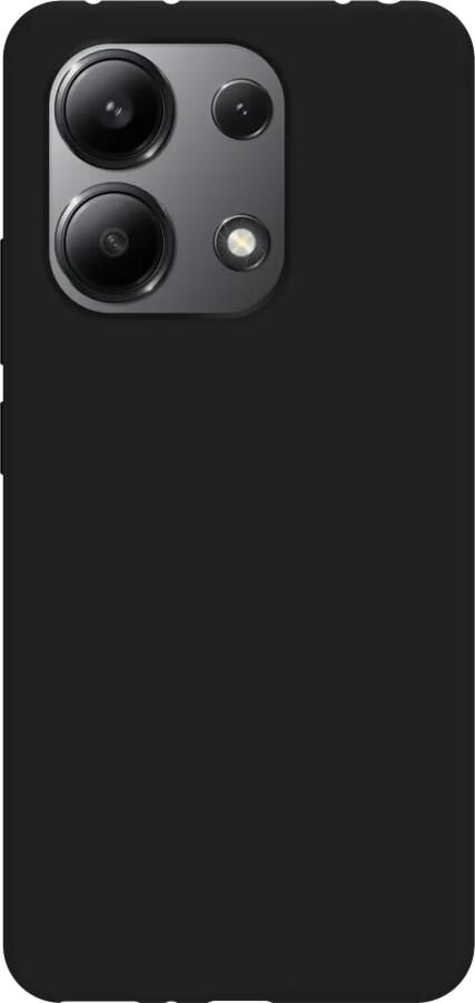 Just in case Soft Design Xiaomi Redmi Note 13 4G Back Cover Zwart