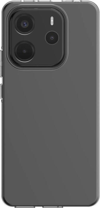 Just in case Soft Design Xiaomi Redmi Note 14 4G Back Cover Transparant