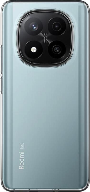 Just in case Soft Design Xiaomi Redmi Note 14 Pro+ 5G Back Cover Transparant