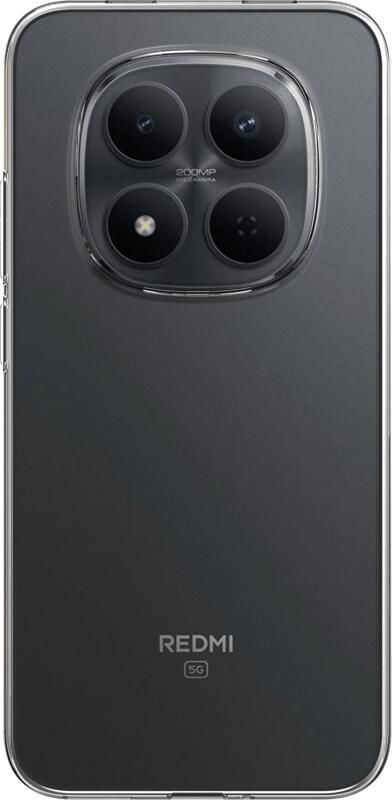 Just in case Soft Design Xiaomi Redmi Note 15 Pro 5G Back Cover Transparant