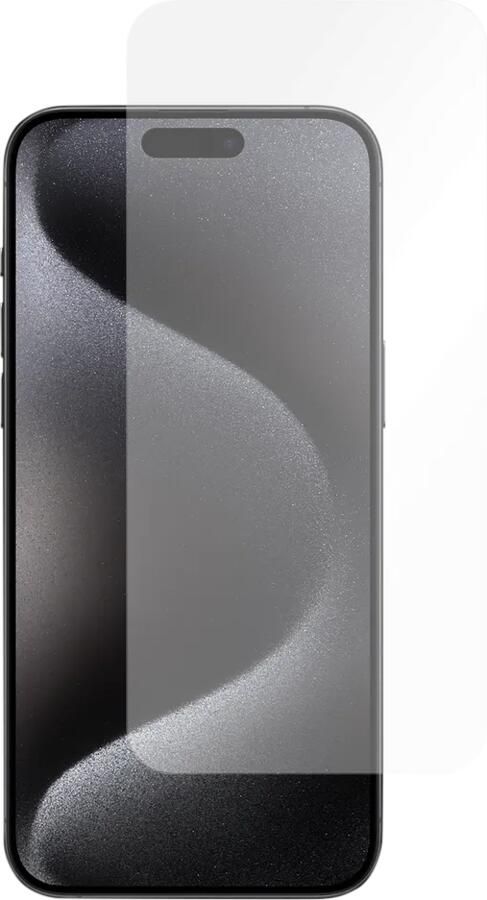 Just in Case Tempered Glass voor Apple iPhone 15 Pro Max Smartphone screenprotector