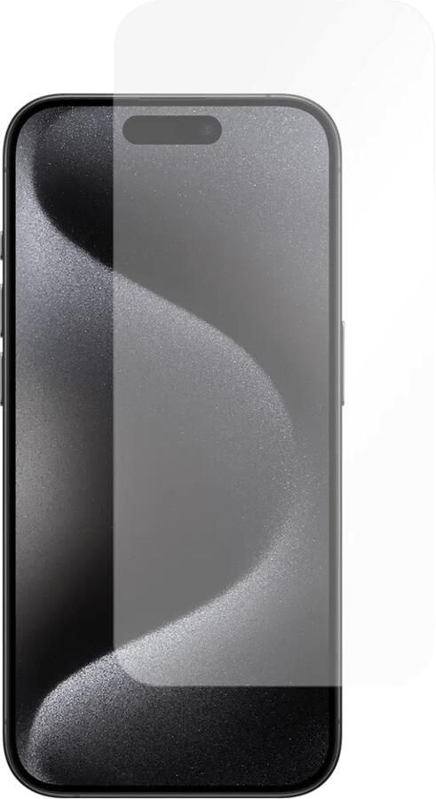 Just in Case Tempered Glass voor Apple iPhone 15 Pro Smartphone screenprotector