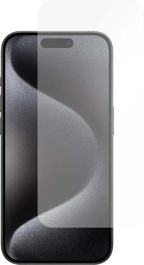 Just in Case Tempered Glass voor Apple iPhone 15 Pro Smartphone screenprotector