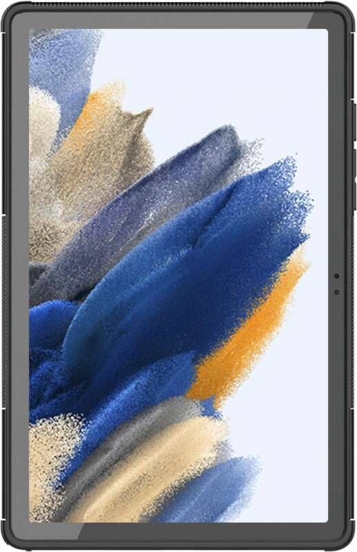 Just in case Rugged Hybrid Samsung Galaxy Tab A8 Back Cover Zwart