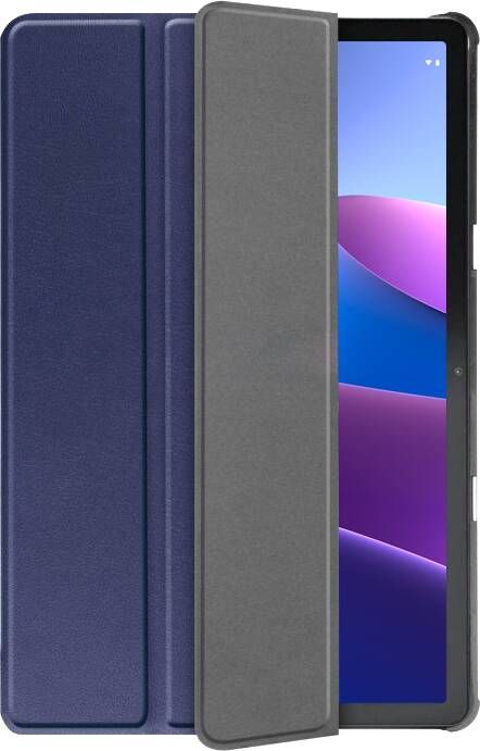 Just in case Smart Tri-Fold Lenovo Tab M10 (3e generatie) Book Case Blauw